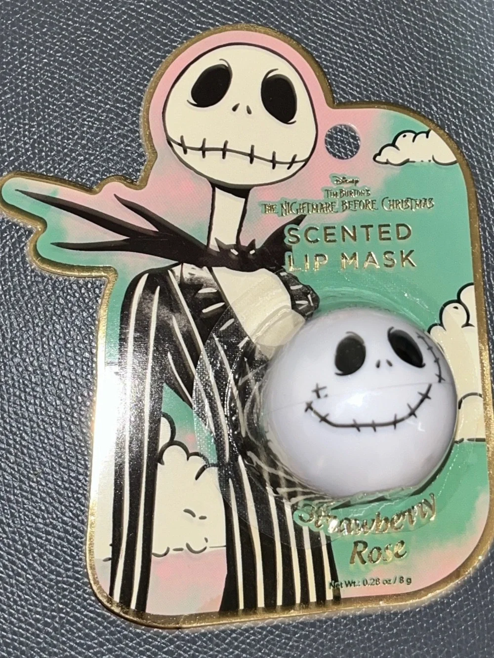 Nightmare Before Christmas scented lip mask- Lavender Vanilla & Strawberry Rose